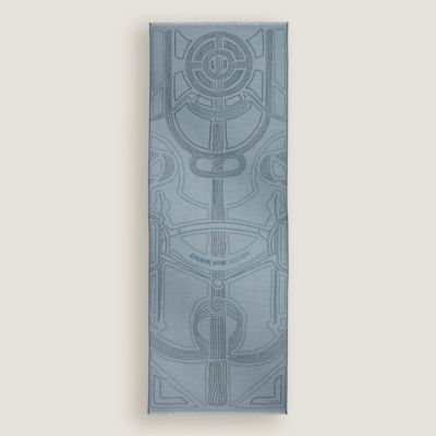 お値下げ❣️ エルメス　スカーフ　メンズ 24SS 新作☆HERMES☆スカーフ (HERMES/スカーフ) H243374SF01